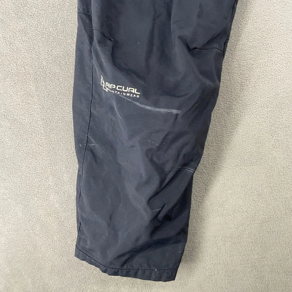 Rip Curl Mountainwear Exit Snow Pants Black Ski Snowboard Mens XS